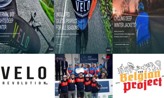 The 15th Anniversary of the Belgian project brings also a brand new main sponsor…Velo Revolution® from Kilkenny!! Owner Aidan Crowley is delighted to get on board this year, and I am chuffed to get such quality sport clothing brand behind us…It will make a difference!!