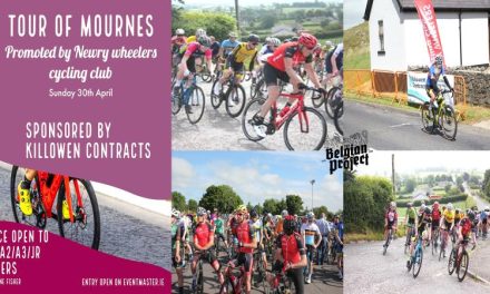 “The 2023 Killowen Contracts Tour of the Mournes” of this Sunday coming (30th April) has a very impressive list of entries!! 13 juniors included in this list, some big A1 hitters such as Daire Feeley, Dean Harvey, John Buller, Conor Halvey and Lindsay Watson to name a few!! Nearly 80 riders will battle it out!! Here the provisional list >>>