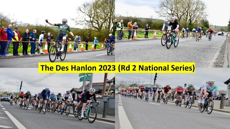 Carlow CC hosted the “Des Hanlon 2023” yesterday (Sun 2nd April) in glorious sunshine! It was part of the National Irish Cycling Series (rd2) Well done to Caoimhe O’Brien (Elite Women), Aine Doherty (Junior Girls), Matthew Devins (Elite Men) and Quillan Donnelly (Junior boys) The results >>>