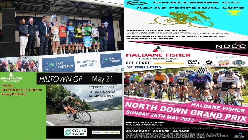 What’s on this week on our Irish Roads? (Wednesday 17th May- Sunday 21st May) + Online entry for the events of the coming week…Yes, it’s Ras time again!!! If you want to appear here, just sent a poster and details of your event to dany@belgianproject.cc before Monday Night prior to your event, thanks for your help!