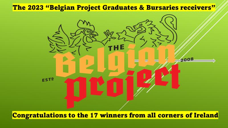 Here the Belgian Project’s “2023 Graduate and Bursaries” results after a lot of research, advice, availability of the graduates, and deliberation…Well done, you all are thoroughly deserve a bit of financial help, and wish I could do more!!