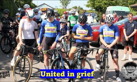 The 2023 Sean Nolan GP (rd 4 National Series) had an emotional start yesterday in Navan (Sunday 4th June) Gabriele’s Glodenyte (Team UCD)  friends and team mates held a minute of silence to bid her farewell, this organised by the host Navan RC at the start of the ladies race…a very poignant moment indeed!! The results and photos of all races of the day >>>