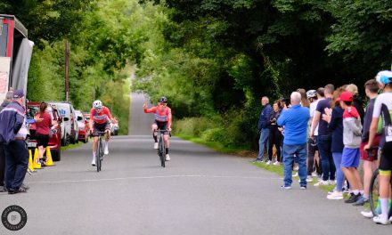 The 2023 “Peter Bidwell Memorial” was held last Saturday evening (July 1st) and hosted by Jons Drogheda Wheelers in Platin, Co Meath. A strong All Human-VeloRevolution team performance sees Mark Dowling as the victor beating his team mate Daire Feeley!! This was part 1 of a great racing weekend held in Co-Meath!