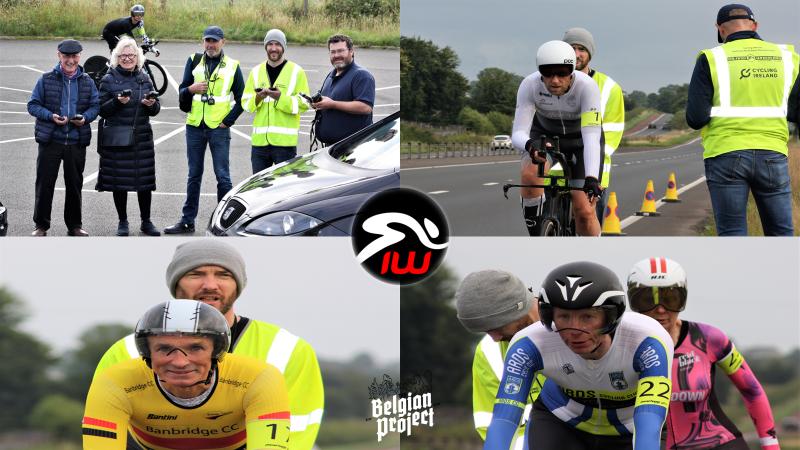The 2023 Ernie Magwood Super 6 (Rd 4) results from last night (Thur 20th July) held on the Ballymena-Colerain carriage way (Frosses) and hosted by Island Wheelers…Marcus Christie (Banbridge CC) close to the 18m barrier with a amazing 18m:05sec for the 10 miler!! Hazel Smyth (Kinning Cycles) broke her own Masters record with 32 sec (22m:11sec pending ratification) with 9 riders under the 20min barrier!!!