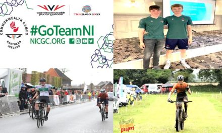 Wishing Oisin Ferrity and Curtis Neill (both Caldwell Cycles and BP bursary holders 2022-2023) as Northern Ireland cycling representatives,   a safe and successful trip to the ” 2023 Commonwealth Youth Games” in Trinidad and Tobago next week!! A deserved call-up, and immensely happy Curtis and Oisin get rewarded for their hard work!!! (4th Aug-11th Aug)