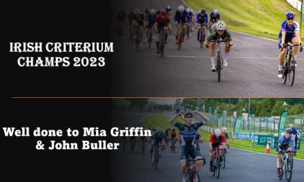 2 ex-BP bursary holders winning the 2023 Irish Criterium Championship’s on the “Mondello Park Racing Circuit” in Kildare last night!! (Tues 22nd Aug) Mia Griffin (Israel Premier Tech) and John Buller (PB Performance) sprinting their way to glory!! Both had severe crashes a few months ago and well recovered as you see, so well done!! The full results >>>
