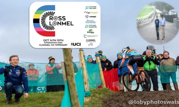 What’s on this week? The “Verge IRL-UK” UCI C2 CX Clonmel/Cyclocross National Series (Round 2) visits Clonmel’s *Powerstown Race Course* on Saturday 14th Oct with a full program of Under Age Races + support race, and on Sunday 15th Oct the Masters M40-50-60, Juniors, elite women & juniors, and elite men & junior races hosted by Slievenamon CC and Clonmel CC…plus some events in the coming weeks to make a note!!