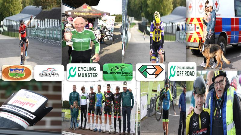 (Part 2-Sun 15th Oct) An amazing day at the UCI Class 2 CX in Clonmel, this as part of the National CX series (rd 2) which had the masters racing in the early morning, followed by the UCI races for women & junior girls, junior men, and a combined U23/Elite men race as cherry on the cake!! A show of speed and skills of the Belgian winner Jente Michels (Alpecin-Deceuninck) in the main men race, while his British girlfriend Anna Kay (CX Reds) done the honours in the women’s race…Our Irish racers had very promising results, and gather valuable UCI points!!