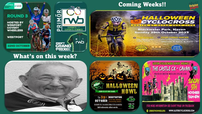 What’s on this week (Thurs 19th Oct – Sunday 22nd Oct) and a few events in the coming weeks now open for entry!! Send entry details, and poster to dany@belgianproject.cc before the deadline on Monday nights prior to your event..it could boost your nrs, and totally free!