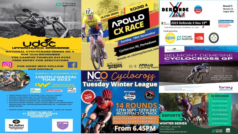 What’s on in the next few weekends? (Friday 10th Nov-Sunday19th Nov) Swift races on Friday’s, Winter CX League in Louth, National CX series in Tipperary, and the Tour of Louth charity sportive this week, and Ulster CX series in Portadown + CX in Cork and Bray next weekend! Please sent details of your event + poster to dany@belgianproject.cc to appear here!!