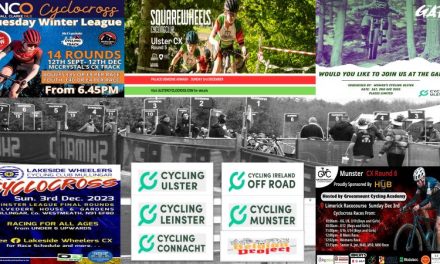 Whats on this week in our fields and parks? (Tuesday 28th Nov-Sunday 3rd Dec) After the UCI CX in Dublin back to our bread and butter races, the ones who counts for all of us!! + some news of the provincial CX champs the following week ( Sun 10th Dec)