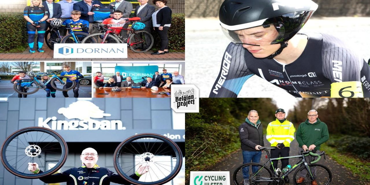 Some great news all around this week!! Our co-sponsor “Ras Mumhan” gets new title sponsor (Dornan), BP 2022-2023 bursary award winner TC-Racing (Girls team Co-Meath) got sponsorship from the global company “Kingspan Group”, BP exellence award winner 2023 Seth Dunwoody (Cannibal B-Victorious & Team Ireland) takes prestigious track win, and Cycling Ulster in conjunction with the PSNI (NI Police) launched a “Stolen and found” social media page on Facebook!!
