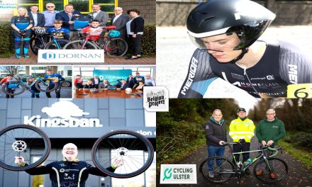 Some great news all around this week!! Our co-sponsor “Ras Mumhan” gets new title sponsor (Dornan), BP 2022-2023 bursary award winner TC-Racing (Girls team Co-Meath) got sponsorship from the global company “Kingspan Group”, BP exellence award winner 2023 Seth Dunwoody (Cannibal B-Victorious & Team Ireland) takes prestigious track win, and Cycling Ulster in conjunction with the PSNI (NI Police) launched a “Stolen and found” social media page on Facebook!!