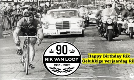 The “Emperor of Herentals” RIK VAN LOOY is 90!! Happy Birthday to my youth hero!! His CV is mind blowing…Twice World Champ on the road, multible times point jersey winner at the TDF & Vuelta, and the Climb jersey at the Giro. 11 6-day winner at the track, The Tour of Flanders, and most classics and monuments, some more than once!! They don’t make them like that anymore!!!
