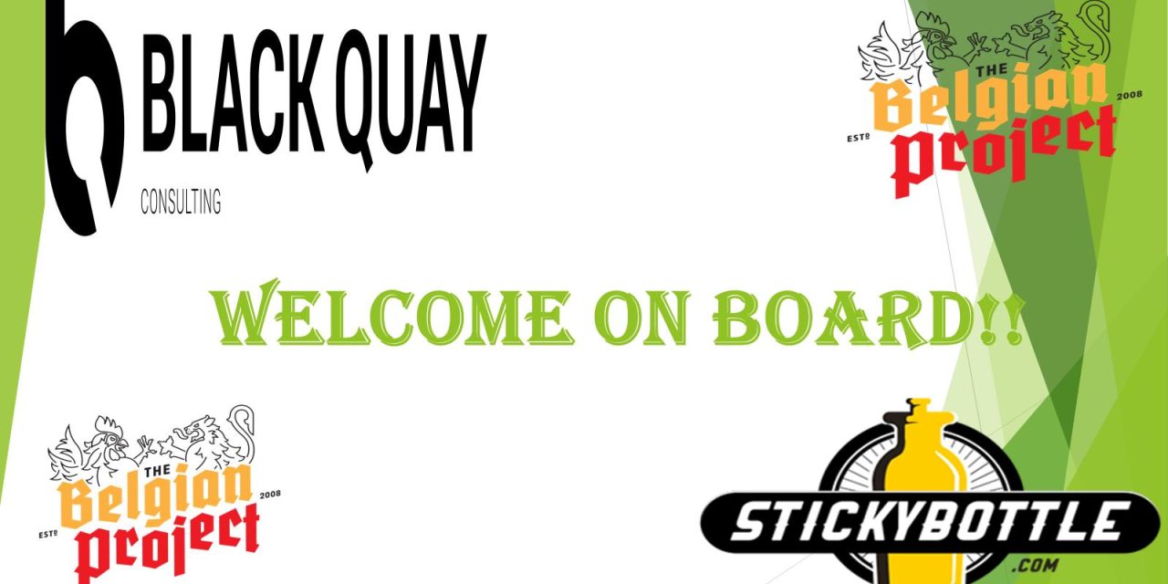A welcome aboard to *Black Quay Consulting* and *Sticky Bottle* as new co-sponsors of the Belgian Project in 2024!! Black Quay is an industry-leading, and award winning provider of advanced port planning, and Sticky Bottle doesn’t need much introduction to the Irish Cycling fans, as they are the leading cycling website in Ireland!
