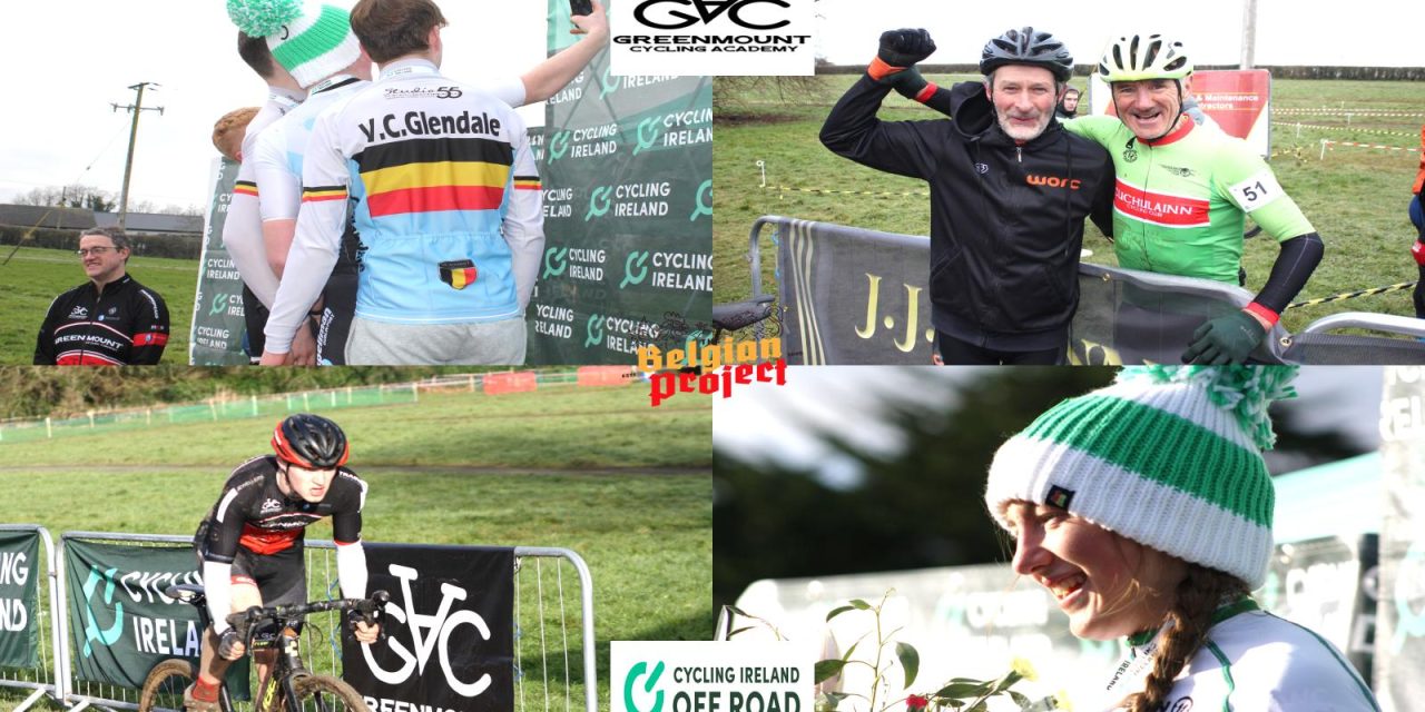 A photo review of last weekend’s National Cyclo-Cross Championship (Sat 13th-Sun 14 Jan 24) at the racecourse in Limerick, and hosted by Greenmount Cycling Academy. Also links of reports, and results included, courtesy of the Off-road commission & Elite Timing