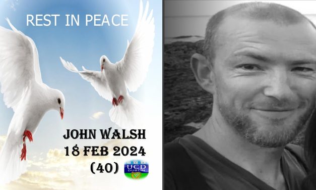 Disaster strikes again on Dublin roads last Sunday (18th Feb) The Irish Cycling fraternity has lost another loved one with John Walsh, UCD CC  competitive cyclist member, husband, and father of 3 children. John was serious injured after a road collision, and died of his injuries in hospital soon after! Our sincere condolences to his family and friends.