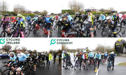 The results of the “2024 Castlebar GP” in Castlebar Co-Mayo (Sunday 24th March) The Brendan Henaghan Memorial Cup (A1-2-3) was won by Ruairi Woods (Spellman Dublin Port Cycling Team) The A4 support race was won by Charlie Kelly (Covey Wheelers Westport CC)