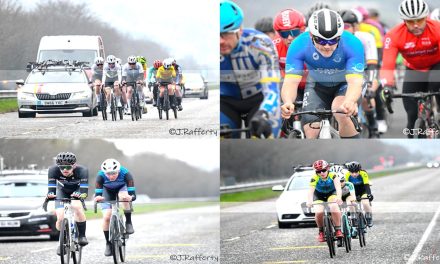 “The 2024 John Haldane Memorial Races” of Sunday 10th March promoted and hosted by Newry Wheelers of Co-Down! Popular wins from Lindsay Watson (Powerhouse Sport) in the A1-A2, Harvey Barnes (East Tyrone) in the A3-A4, Curtis McKee (Spellman-Dublin Port) U16 boys, and Aisha Gannon (Breffni Wheelers) U16 girls.    
