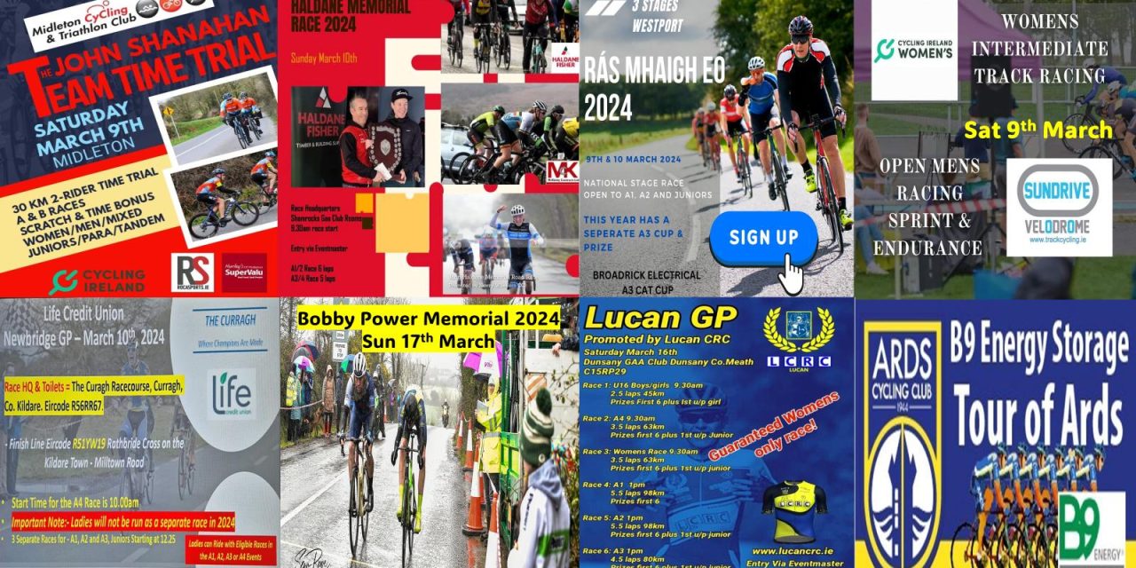 What’s on in the next 3 weeks? (Sat 9th March – Sun 24th March) Please enter your chosen race asap!! To appear here, you need to send your details, and poster to dany@belgianproject.cc…it can boost your nrs, and completely free!!