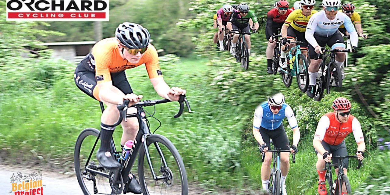 A country road criterium in the beautiful surroundings of Armagh took place yesterday evening (Wed 8th May) hosted by Orchard CC! “The 2024  Armagh Criterium” witnessed the strength of another remarkable junior called Conor Murphy (Caldwell Cycles) who won with ease, lapping the full field, it was a race for second place basically!!