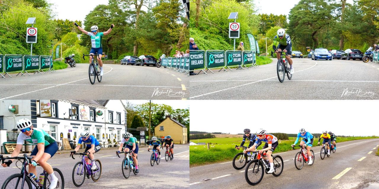 The “Donal Crowley Memorial” & The “Kay Stratton Memorial” hosted by Blarney CC (Co Cork) as round 2 of the Cycling Ireland National Series last Sunday (28th April) Here the results, and standings of the series after rd 2!!