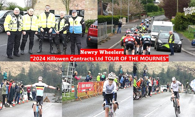 Spelga…is that not a yoghurt?? Yes, but also a Iconic climb in the Mourne Mountains!! The results and report of a monument in the Ulster calendar called **The Killowen Contracts Ltd “Tour of the Mournes” hosted by Newry Wheelers since the late 1950’s!! (Sun 5th may)