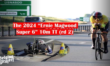 The fastest 10 mile circuit in the Ulster region where records get broken!! the *Ernie Magwood Super 6 series* Tonight (6th June) 7pm at Frosses, on the carriage way from Ballymena to Port Rush (Antrim) hosted by Island Wheelers…the provisional start list >>