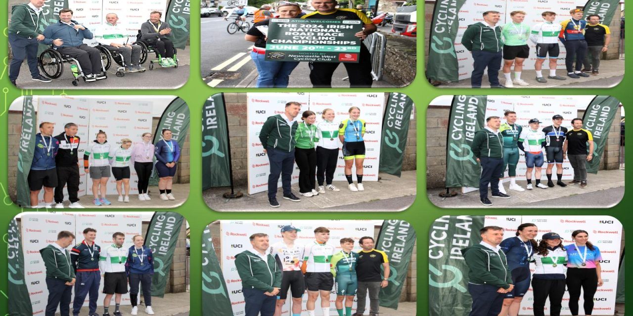 A photo review of the 2024 “Irish National Championships” in Athea Co-Limerick hosted by Newcastle West CC, and promoted by Cycling Ireland & Cycling Munster. PART 1: The Time Trial Champs which includes the Para-Cyclists (Thursday 20th June)