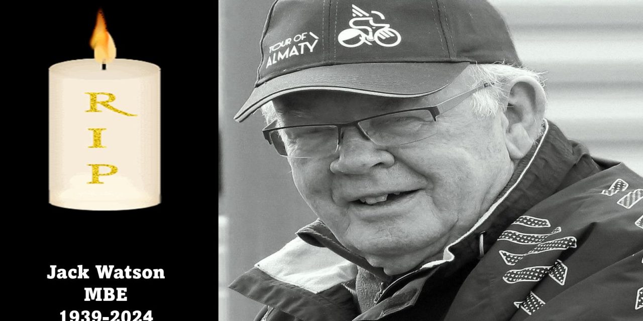 We just received the sad news of Jack Watson passing away this morning. He was one of the founders of Cycling Ireland, got a MBE for his work in cycling, UCI International Commissaire, ex CI President, CI Honorary Secretary, and UCI Antidoping inspector to mention a few titles Jack owned. In behalf of the Belgian Project, his sponsors and followers, we wish his wife Rea, his children, and grandchildren strength in this very sad times. Rest in Peace Jack…we will miss you!