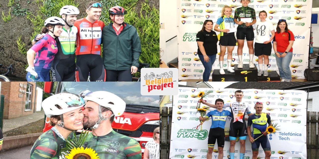 The 2024 the “Alan Towell Memorial & Sean McGreevy Memorial Trophies” as final round of the National Road Series (Sunday 28th July) Well done to Seth Dunwoody (Cannibal B-Victorious Junior) winner A1-A2 race, Marine Lenehan (Dan Morrissey) winner women’s race, and Ashton Moore (Strabane-Lifford Junior) winner A3-A4 race.