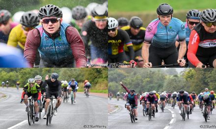 The 2024 “Armagh City Cyclist Races” this Sunday 25th August at the Navan Centre Armagh. A terrible morning weather wise, and both races ended up in a bunch sprint. They looked like Cyclo-crossers at the end!! Well done to Niall Daly (Armagh City Cyclist) in the A3 race, and Hugh Bonner (Four Masters) in the A4 race!!