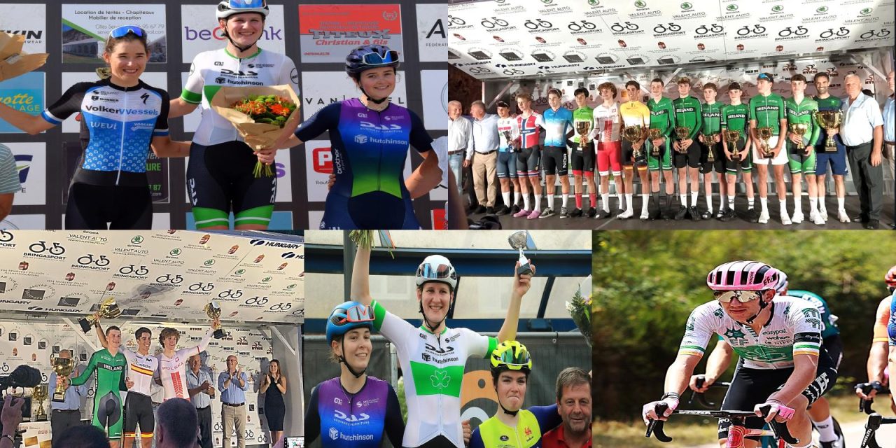 A glorious week for Irish Cycling!! Darren Rafferty selected for the Vuelta, Junior Team Ireland win Team GC in Nation Cup in Hungary, Seth Dunwoody wins TT stage, 5th in stage 2, and second in stage 1, overall 2nd in GC!!, and Caoimhe O’ Brien wins two kermesses in a row in Belgium!!! And the week is not over yet…off to Belgium, and back online on Monday 19th August!!