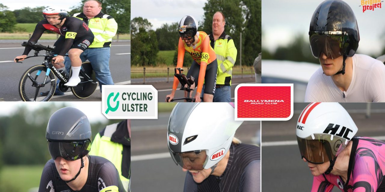 The 2024 “Ulster 10 Mile TT Champs” held yesterday at Frosses (Ballymena-Antrim) hosted by local club Ballymena RC (Wednesday 7th August) Marcus Christie (Cycling Club Isle of Man) wins overall, Aine Doherty (VC Glendale Junior) wins the women’s overall and Junior title!! All medal winners (age categories) here below, incl. full results!