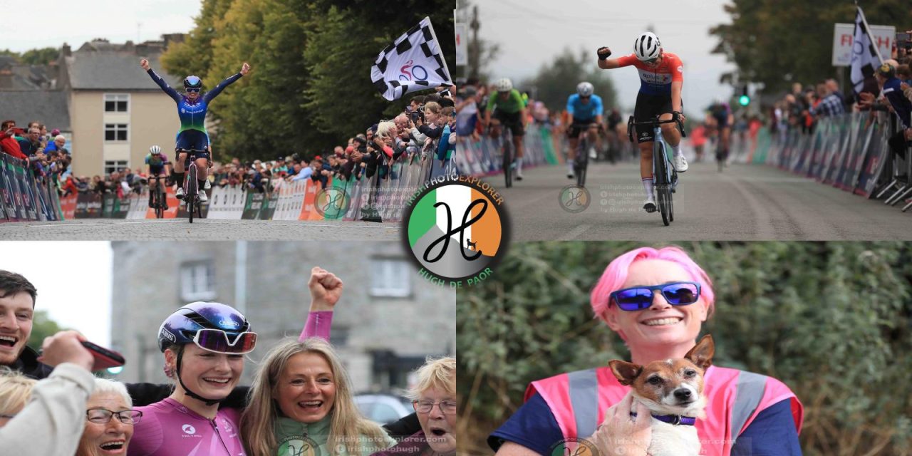 (Final Part 3) The results of Stage 4-5-6 of the 2024 “Ras na mBan” Mia Griffin and her team Das Hutchinson Brother UK fought hard to keep the lead, and successfully did all weekend in Kilkenny!! (Sat 7th Sept-Sunday 8th September)