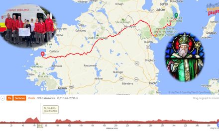 Mayo Endurance enthusiasts take on the ultimate “Pilgrim Cycling Challenge” following St. Patrick’s Footsteps end month!! The 400-km challenge takes place on Sat 28th & Sun 29th September, finishing with a hike up Croagh Patrick at approx 4pm on Sunday 29th. This in aid of the ORDER OF MALTA (Westport), whom are in urgent need of a new ambulance!!!