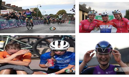 It’s the Griffin and O’Brien show at the 37th Ras na mBan in Kilkenny!! The DAS-Hutchinson-Brother UK stars Mia (Olympian & race leader) and Caoimhe (Irish Champ 24) fighting it out between them at both stages, each a win so far!! Robyn Clay (also DAS) in 3rd on the GC, due to 2nd & 5th at the stages. Today (Frid 6th Sept) a hard 104km stage from Kilkenny to Gorey!!