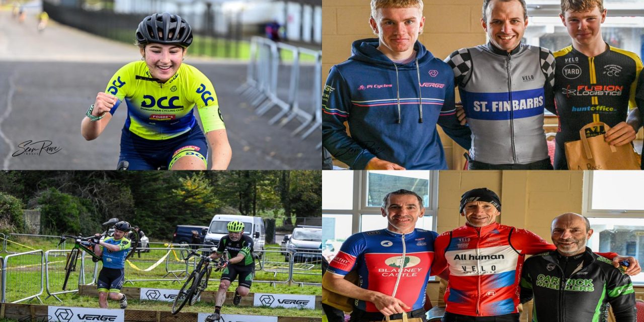 Round 2 of the 2024 Munster CX League was held at Powerstown race course in Clonmel, and hosted by Panduit Carrick Wheelers yesterday (Sun 20th Oct) They witnessed a 16 year old teenager called Aoife O’ Donavan (Dungarvan CC) passing the whole men’s B-Race to win, an amazing thing to do, especially having started at the back of the grid!!!!