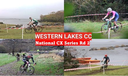 A wet day greeted Round 2 of the National Cyclo-cross Series at the Petersburg Outdoor Activity Centre in Clonbur (Co- Galway) and hosted by Western lakes CC. Maybe low nrs at the Elite races, but the under age races being well supported made up for it!! (Sun 27th Oct)