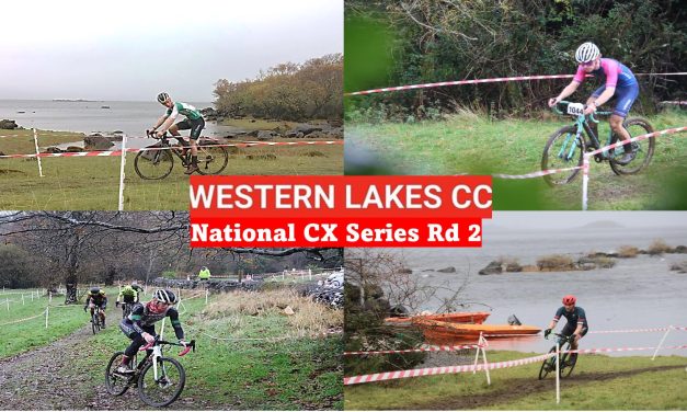 A wet day greeted Round 2 of the National Cyclo-cross Series at the Petersburg Outdoor Activity Centre in Clonbur (Co- Galway) and hosted by Western lakes CC. Maybe low nrs at the Elite races, but the under age races being well supported made up for it!! (Sun 27th Oct)