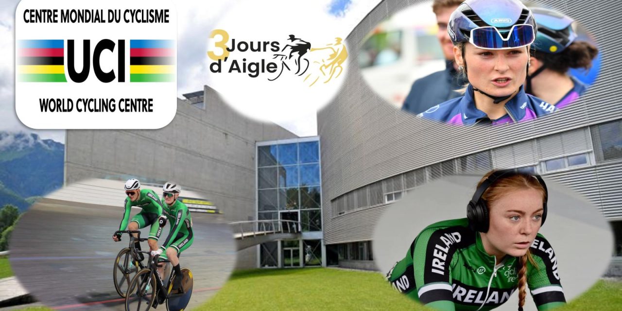 Six Podium finishes for Mia Griffin & Lara Gillespie competing in the “Trois Jours d’Aigle” at their UCI track last weekend (Switzerland 26-27-28 Sept) Also  strong results for Philip O’ Connor & Luca Holmes. Incidentally all 4 have received a Belgian Bursary award over the years, the boys actually this year…Well done is certainly in order!!