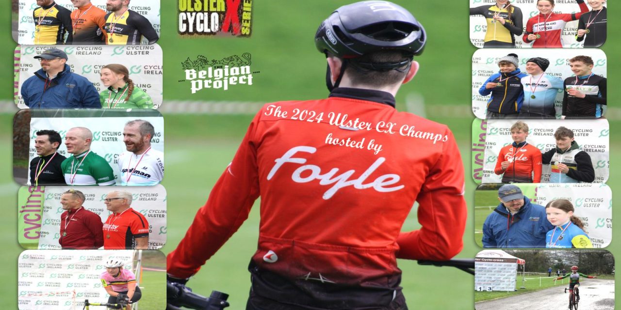 “The 2024 Ulster Cyclo-cross Championships” hosted by Foyle CC in the beautiful surroundings of St. Columb’s Park in the Walled City of L/Derry…A report of Martin Grimley (CU Off-road commission & Chief Comm) with photos of the Belgian Project (8th December)