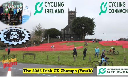 A photo report of last weekends (Sat 11th & Sun 12th Jan) 2025 Irish Cyclo-Cross Championships at the Fair Green in Ballinasloe (Co-Galway) hosted by Ballinasloe CC, and promoted by Cycling Connacht with help from Cycling Ireland. PART 1 -A full program of YOUTH RACES