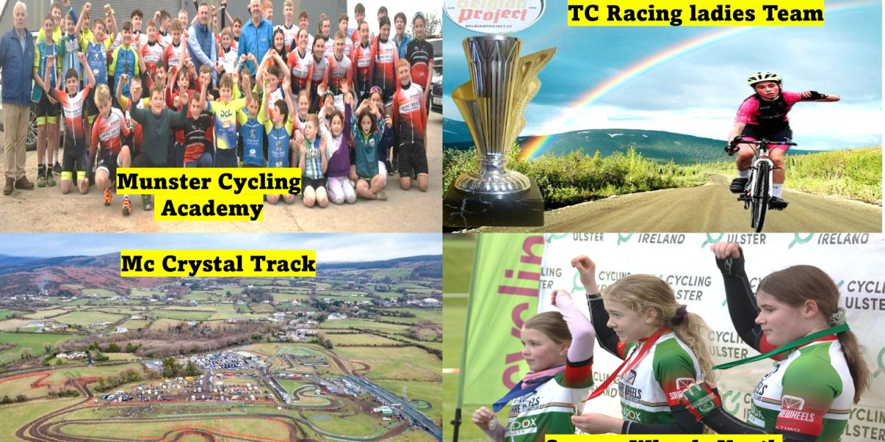 Grass root cycling, and youth development so important to establish a safeguard for the future of our beloved sport in Ireland!! The Belgian Project donate each year in January his “Youth Development Bursary Awards” (4) to some deserving clubs, or organisations who just do such thing!! (January 2025)