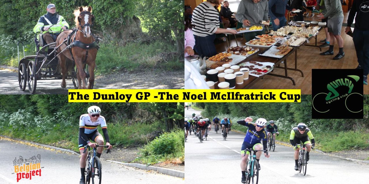Juniors just to strong in the Noel McIlfatrick Memorial Cup (C1-C2 handicap race) in Antrim!! Promoted by Dunloy CC in windy wet weather for the riders and volunteers!! Well done to Adam Ward (VC Glendale) and Gavin Stapleton (Bikeworx Celbridge and C3 winner) The results courtesy of Ian Barfoot (Photo finish) + photos courtesy of the BP Media Team