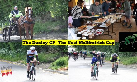 Juniors just to strong in the Noel McIlfatrick Memorial Cup (C1-C2 handicap race) in Antrim!! Promoted by Dunloy CC in windy wet weather for the riders and volunteers!! Well done to Adam Ward (VC Glendale) and Gavin Stapleton (Bikeworx Celbridge and C3 winner) The results courtesy of Ian Barfoot (Photo finish) + photos courtesy of the BP Media Team