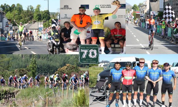 A photo selection of our visit to the first 2 stages of the “2025 Ras Tailteann” who celebrates their 70th Anniversary!! A journey through the Counties Louth, Meath, Leitrim, Roscommon, Sligo, Mayo and Galway which offers stunning country roads and mountains, and certainly this week top level cycling on their roads!! WHAT A SHOW IT WAS!! (Wed 21 May – Thur 22 May)