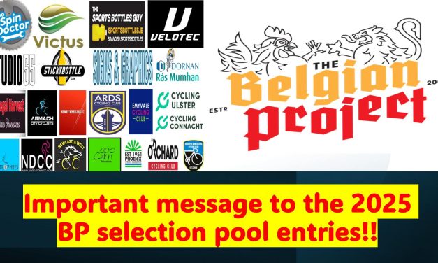 Urgent message to all entries of the 2025 Belgian Project selection pool!! Some of you have sent your result regularly each month, but some of you didn’t! Please inform me of your results before the 8th June to danyblondeel@yahoo.co.uk, and the awards will be announced the week before the Irish Champs, and distribute at the nationals in Navan end June!!