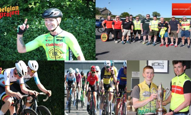 The “Tour of the Mournes” promoted by Newry Wheelers was held yesterday (Sun 18th May) in Rathfriland (Co Down-Mourne Mountains) in blazing sunshine and a refreshing breeze to cool the riders down…here the results courtesy of Ian Barfoot (Photo finish) and Newry Wheelers time team, photos of the BP Media Team.