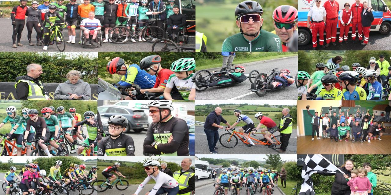A brilliant weekend of youth racing, ladies racing, and para-cycling was on show in Tournafulla (West Limerick) The 2025 *JJ Kenneally 2-day* promoted by Newcastle West CC certainly got the “GOOD FEELING FACTOR” with such brilliant mix of road racing, camaraderie, respect to each others abilities, and joy!!! Chapeau NWCC!! (Sat 7th & Sun 8th June)